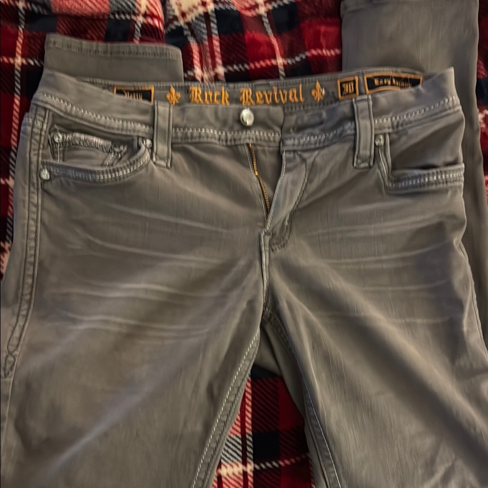 Rock Revival Grey Women's Jeans